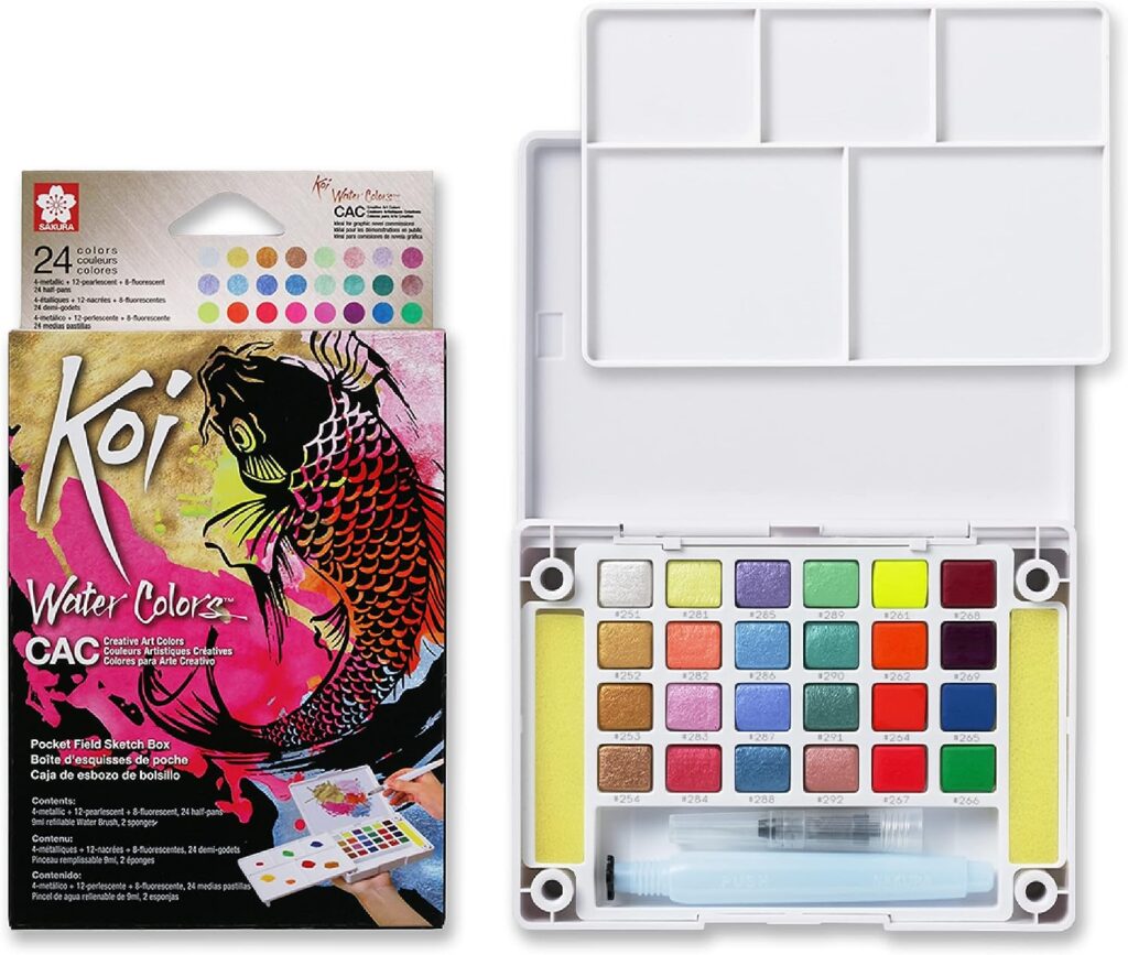 The Best Travel WaterColour Paint Set